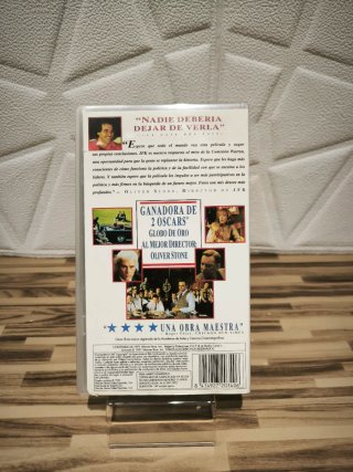 VHS JFK - Caso Abierto (Kevin Costner)