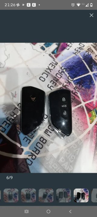 Llave Coche Cupra Viano VW