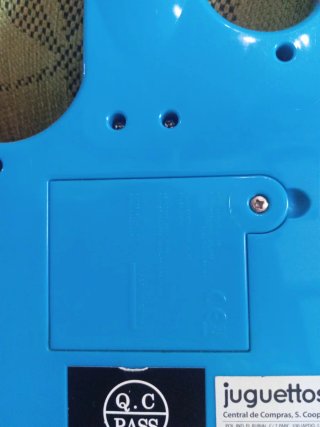 Guitarra azul infantil