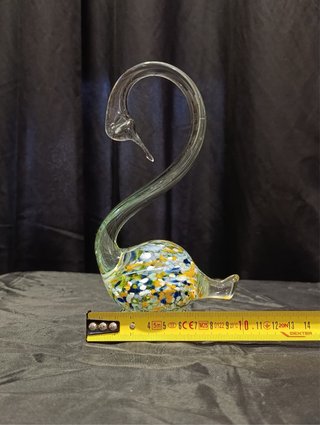Cigno in vetro di Murano