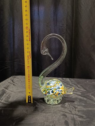 Cigno in vetro di Murano