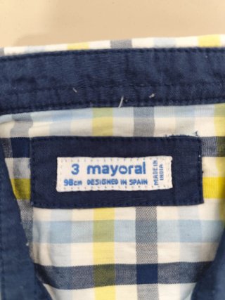 Lote 2 Camisas Manga Larga niño 3 Años