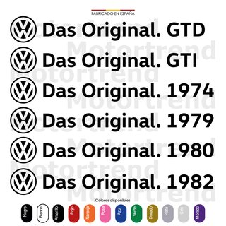 Kit Vinilos VW Das Original