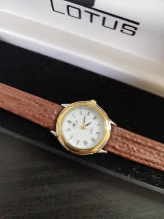 Reloj Lotus Mujer Marrón/Dorado