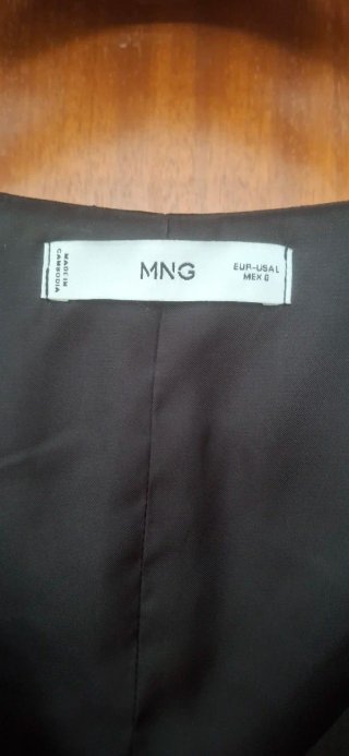 Chaleco negro formal