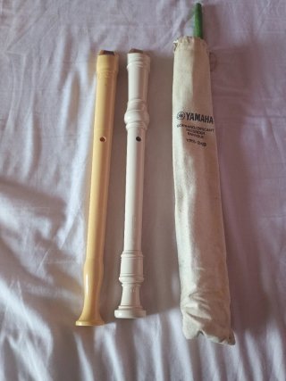 Flauta Hohner y Yamaha Barroca