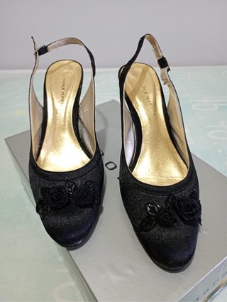Tacones negros nora talla 37
