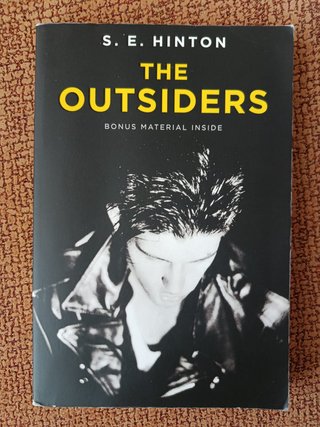 Libro en inglés "The outsiders"