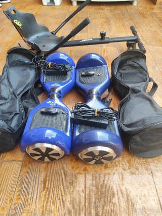 Pack 2 Hoverboard + Kart Adaptable