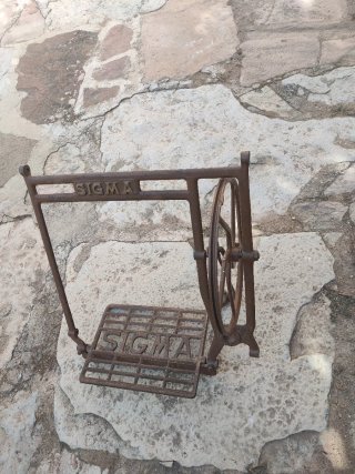 Pedal Máquina Coser Antigua Sigma