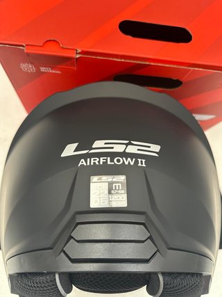 Casco T-M LS2 Airflow II Negro Mate nuevo