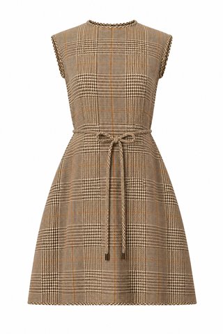 Vestido Carolina Herrera cuadros