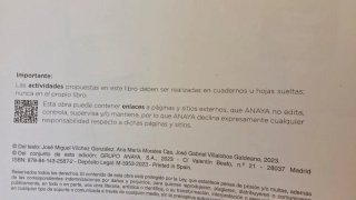 Libro Física y Química 2ESO Anaya