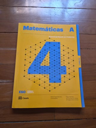 Matemáticas A, 4 ESO, Código abierto, Aprendiza...