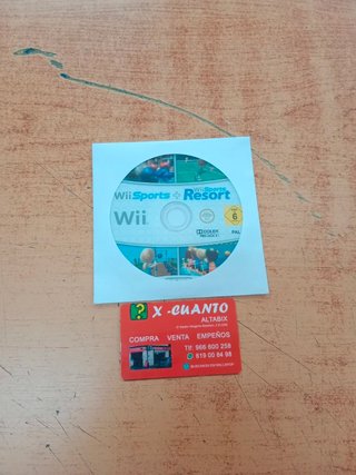 JUEGO N WII SPORTS + SPORTS RESORT