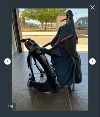 Mochila portabebés montaña senderismo