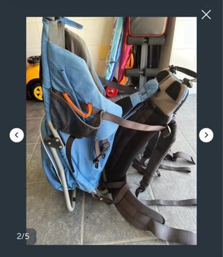 Mochila portabebés montaña senderismo