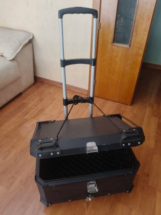 Maleta para jamonero con ruedas