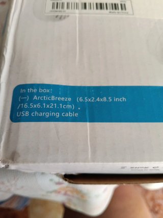 Ventilador de cuello colgante sin aspas