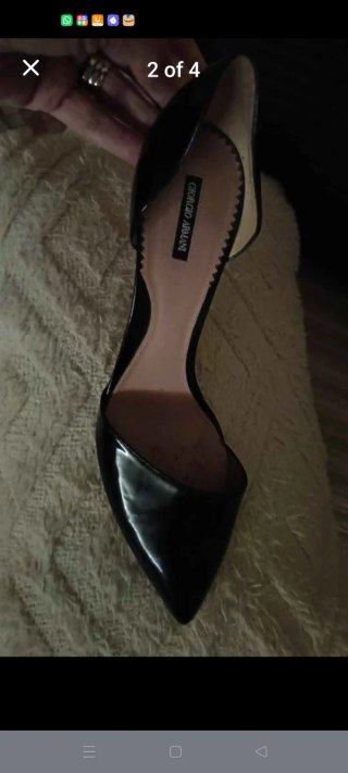 Zapatos de tacón Giorgio Amarino negros talla 41