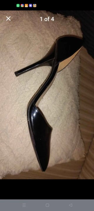 Zapatos de tacón Giorgio Amarino negros talla 41