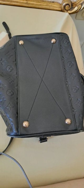 Borsa Louis Vuitton Sp 30 Bauletto Nera ecco pelle