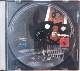 RAGE PS3 Blu-ray
