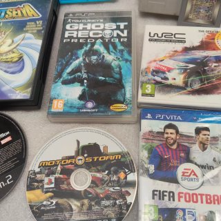 Lote Videojuegos Wii U, PSP, PS2, PS3, PS Vita