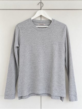 Sudadera gris básica Pull&Bear talla S