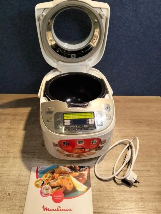 Moulinex Maxichef Advance MK8121 - Robot de cocina, 45 programas de cocción