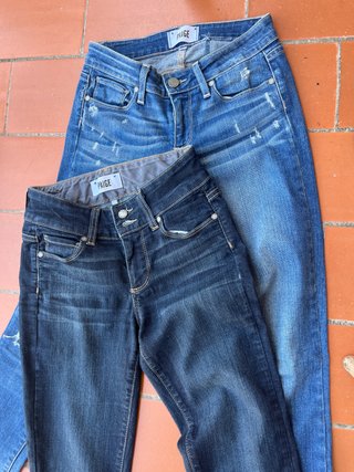 Pantalones vaqueros Paige azules