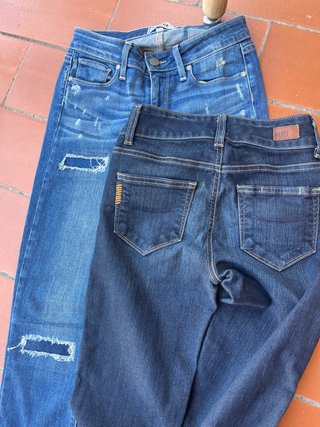 Pantalones vaqueros Paige azules