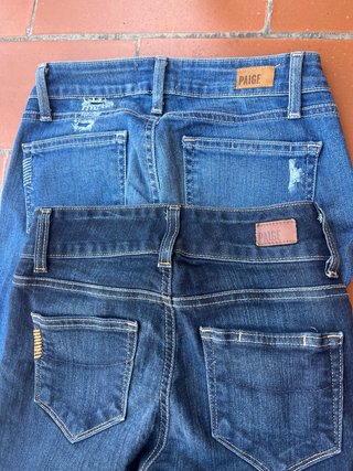 Pantalones vaqueros Paige azules
