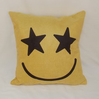 Liquidación Cojín Emoji Corazones 45x45 cm