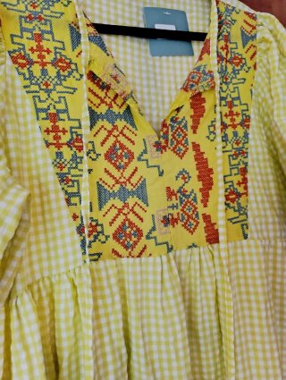 Vestido Vichy