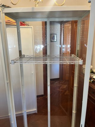 Vitrina Milsbo IKEA Blanca