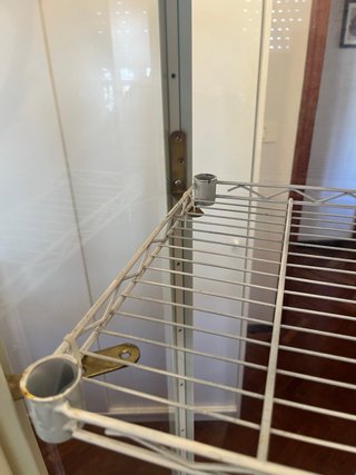 Vitrina Milsbo IKEA Blanca