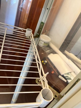 Vitrina Milsbo IKEA Blanca