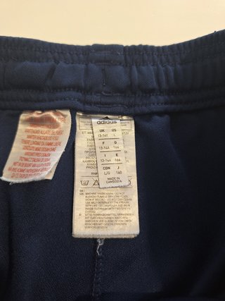 Pantalón chándal Adidas azul Talla XS (13/14 años)