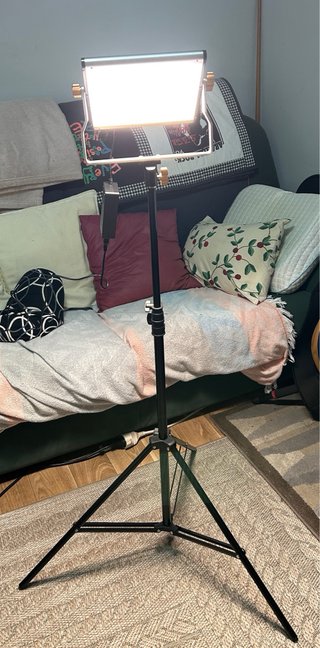 2 Paneles LED Neewer NL480 + 2 Trípodes Nuevos