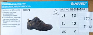 Botas de montaña Hi-Tec Talla 43