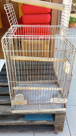 Jaula Loro/Periquitos Barrotes Reforzados