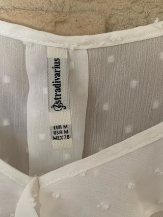 Blusa de tirantes con topos