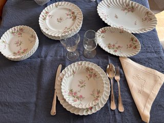 Vajilla Haviland Limoges Silvye Porcelana