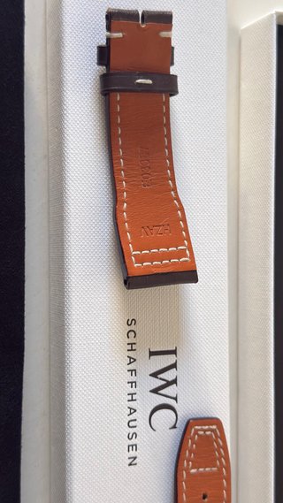 Correa IWC Piel Marrón Original
