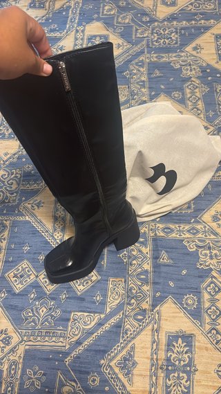 Botas altas negras talla 36
