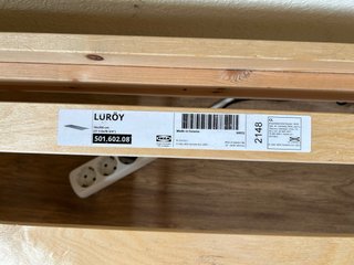 Somier y tablas de ikea 140cm