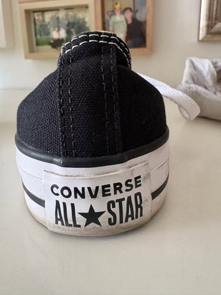 Zapatillas Converse Negras Talla 38.