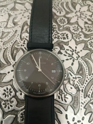 Reloj Junghans Max Bill Automatic Negro