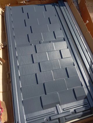 Caseta de jardín de Poliuretano PVC 10x8